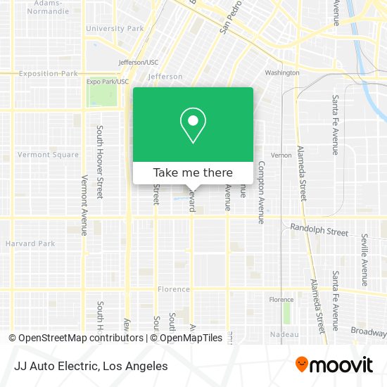 JJ Auto Electric map