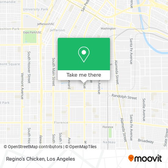 Mapa de Regino's Chicken