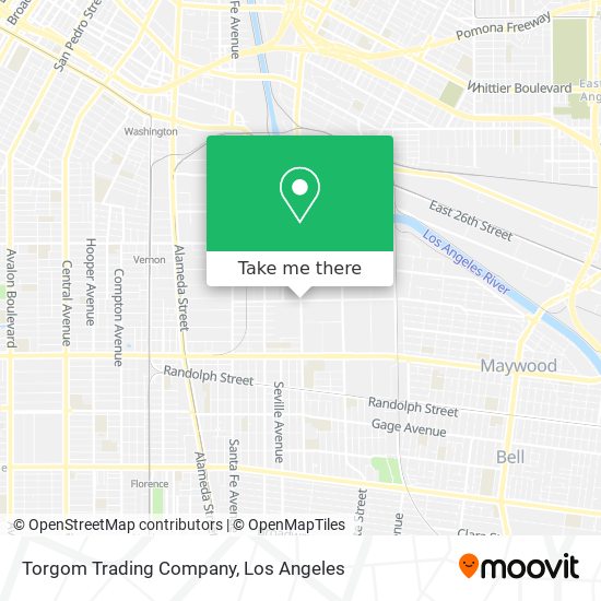 Mapa de Torgom Trading Company