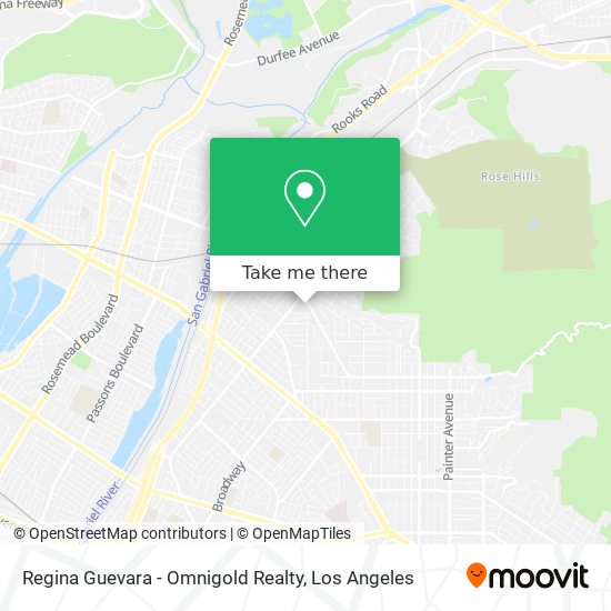 Regina Guevara - Omnigold Realty map