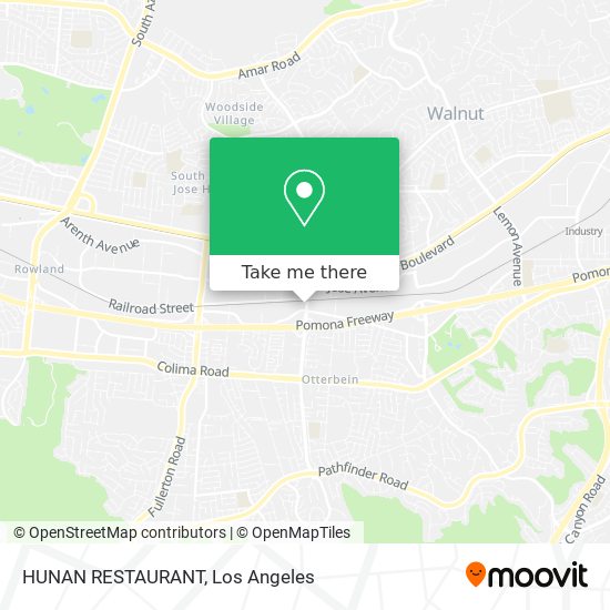 Mapa de HUNAN RESTAURANT