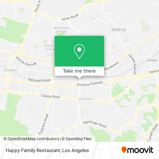 Mapa de Happy Family Restaurant