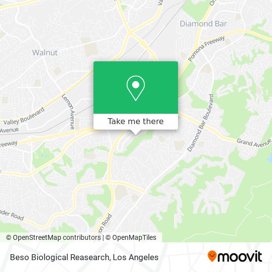 Beso Biological Reasearch map