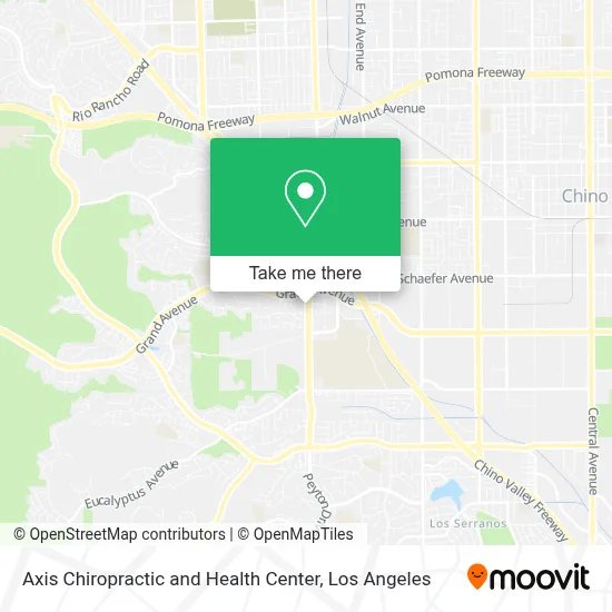 Axis Chiropractic and Health Center map