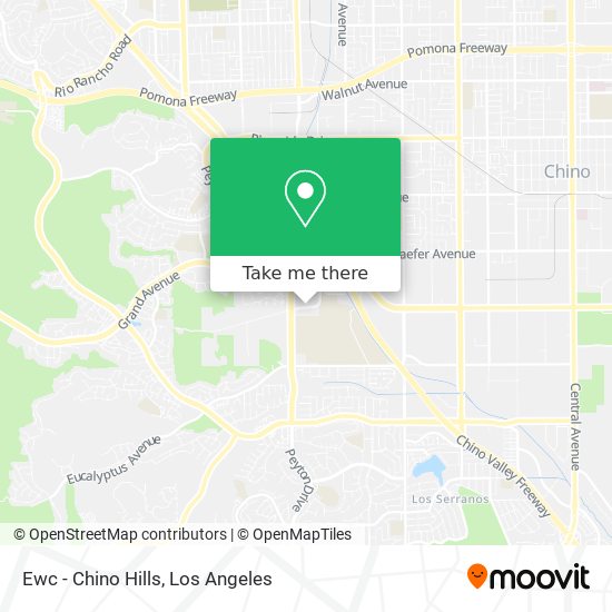 Ewc - Chino Hills map