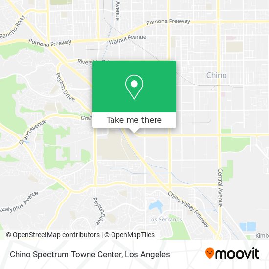 Chino Spectrum Towne Center map