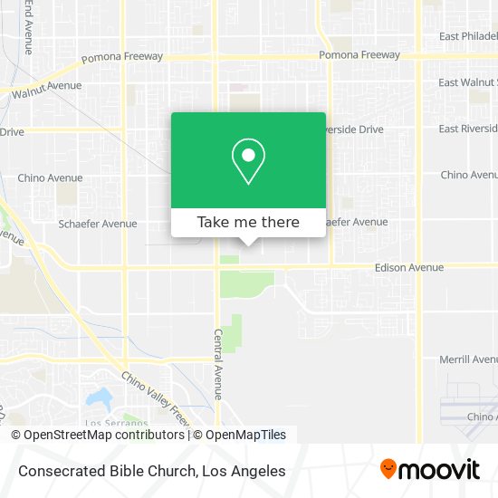 Consecrated Bible Church map