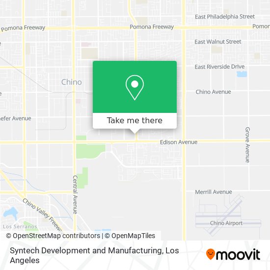 Mapa de Syntech Development and Manufacturing