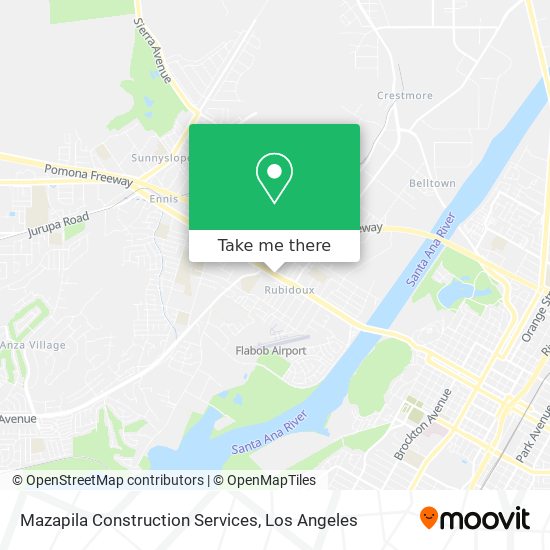 Mapa de Mazapila Construction Services