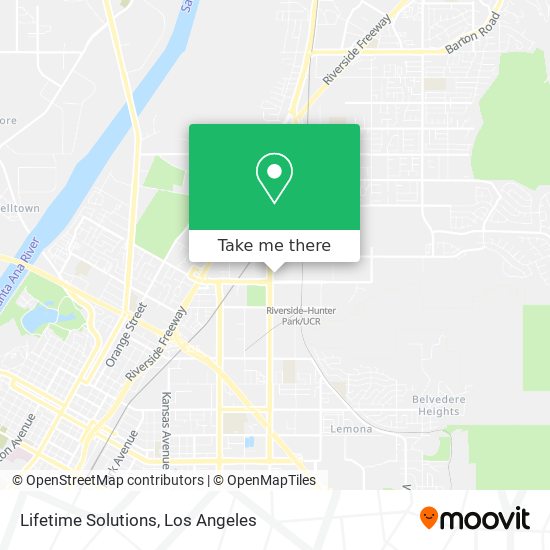 Lifetime Solutions map