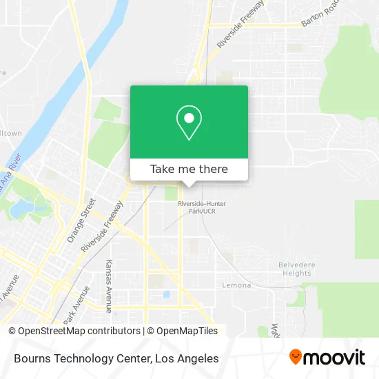 Mapa de Bourns Technology Center