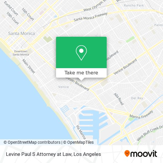 Levine Paul S Attorney at Law map