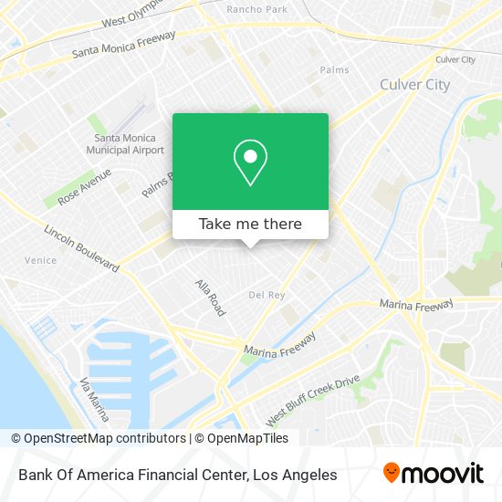 Bank Of America Financial Center map
