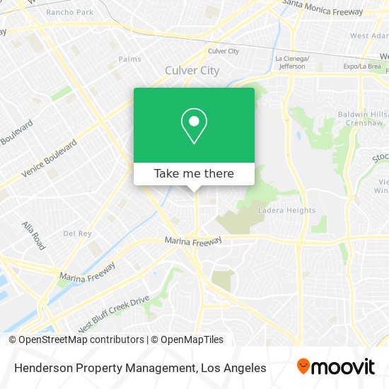 Mapa de Henderson Property Management