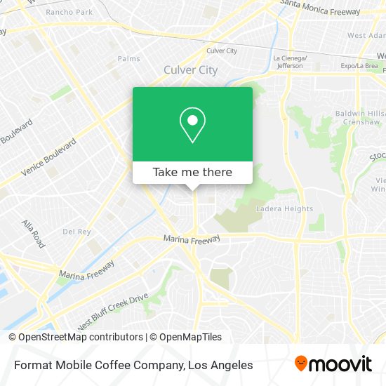 Format Mobile Coffee Company map