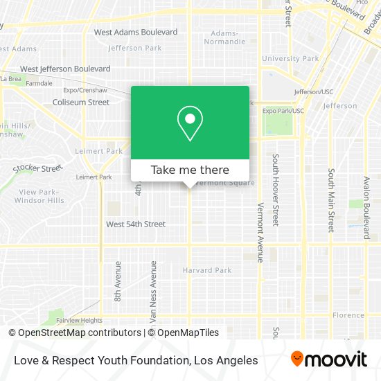 Love & Respect Youth Foundation map