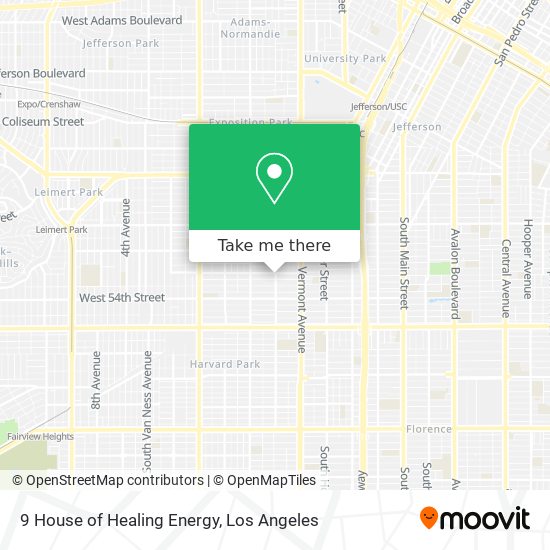 9 House of Healing Energy map