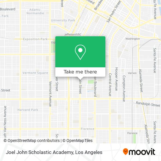 Mapa de Joel John Scholastic Academy