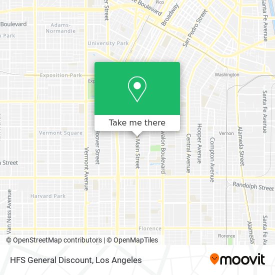 HFS General Discount map