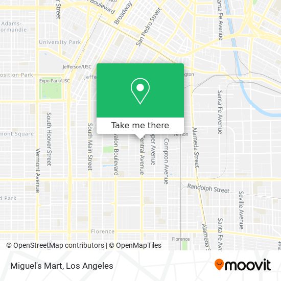 Miguel's Mart map