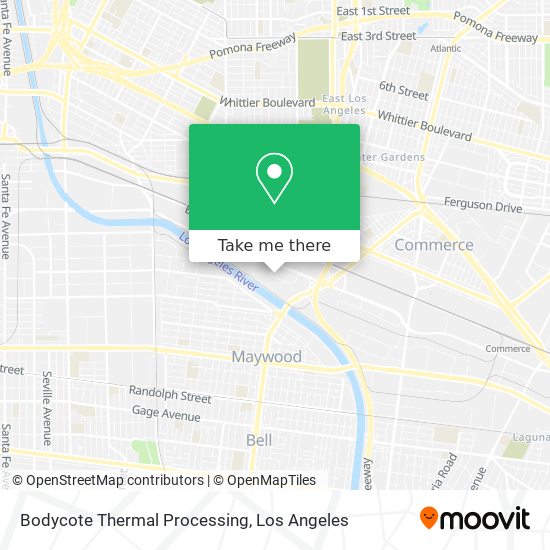 Bodycote Thermal Processing map