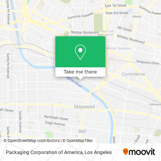 Mapa de Packaging Corporation of America