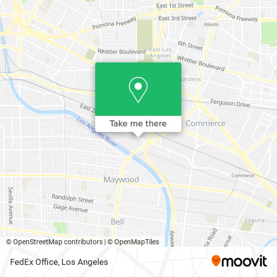 FedEx Office map