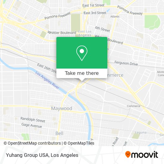 Yuhang Group USA map