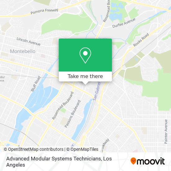 Mapa de Advanced Modular Systems Technicians