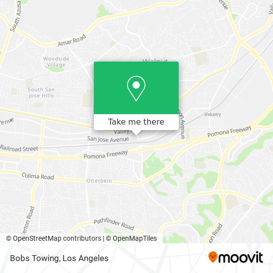 Bobs Towing map