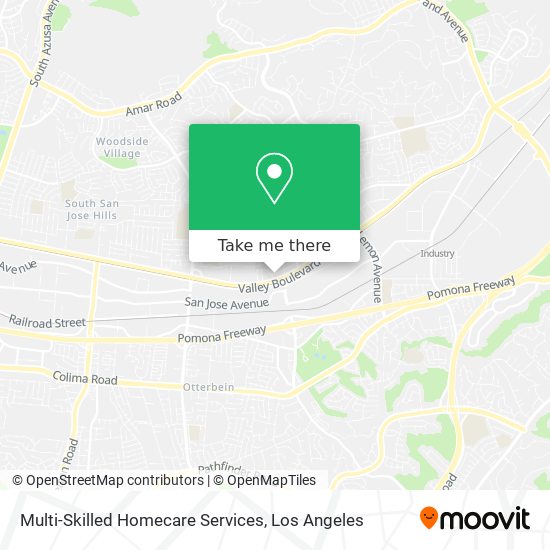 Multi-Skilled Homecare Services map