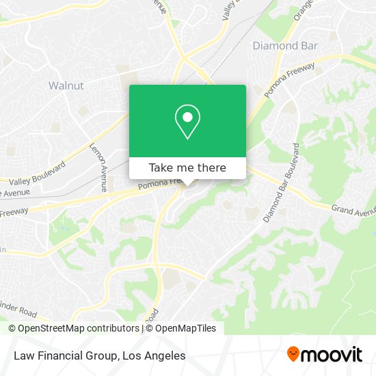 Law Financial Group map