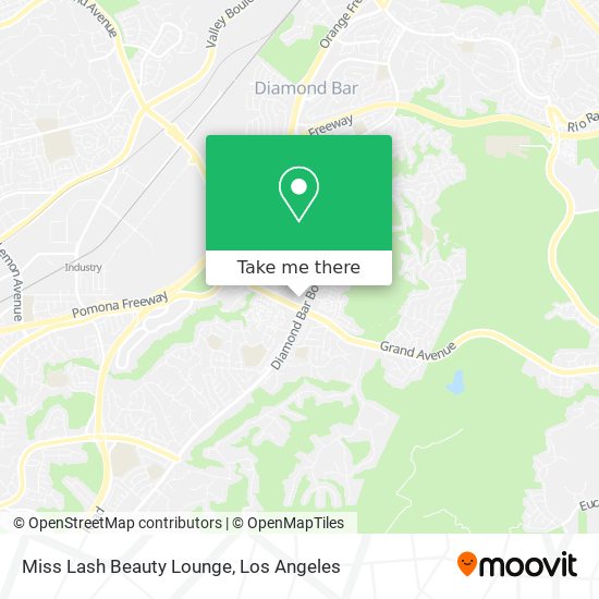 Mapa de Miss Lash Beauty Lounge
