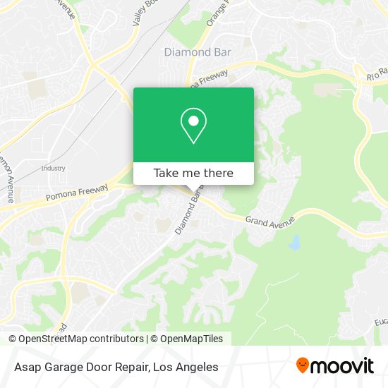 Asap Garage Door Repair map