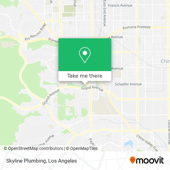 Skyline Plumbing map