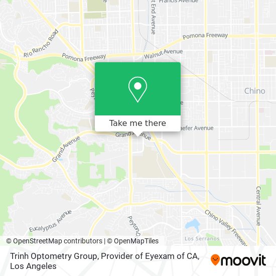 Mapa de Trinh Optometry Group, Provider of Eyexam of CA