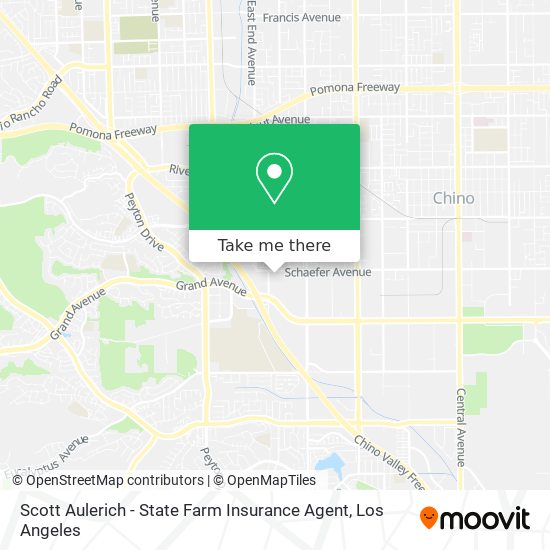 Mapa de Scott Aulerich - State Farm Insurance Agent