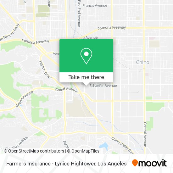 Farmers Insurance - Lynice Hightower map