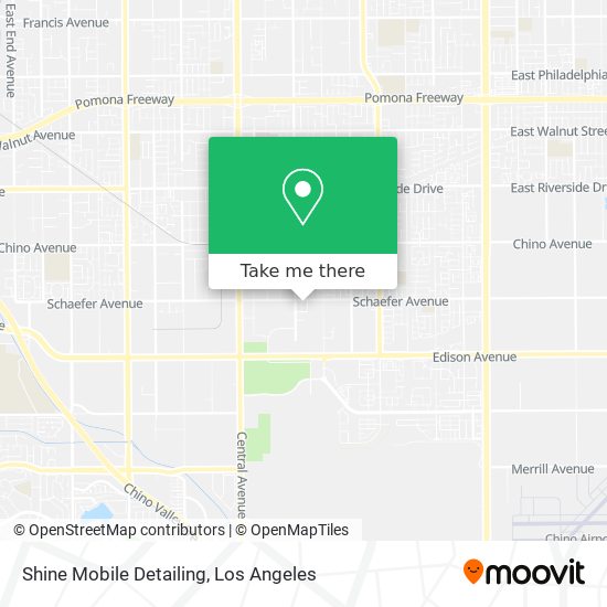 Mapa de Shine Mobile Detailing