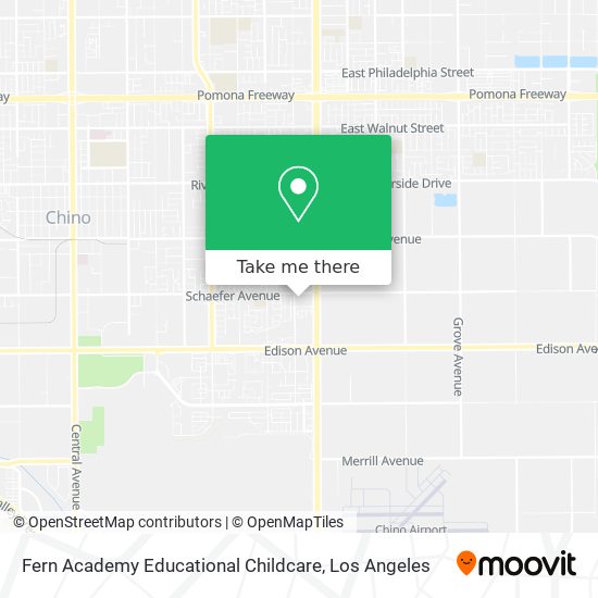 Mapa de Fern Academy Educational Childcare