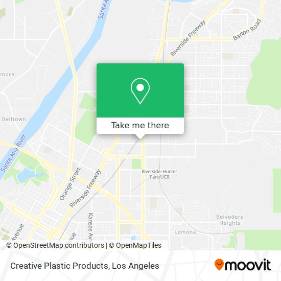 Creative Plastic Products map