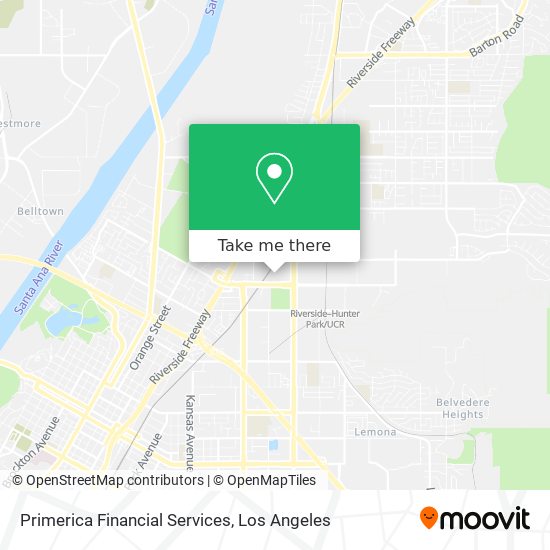 Primerica Financial Services map