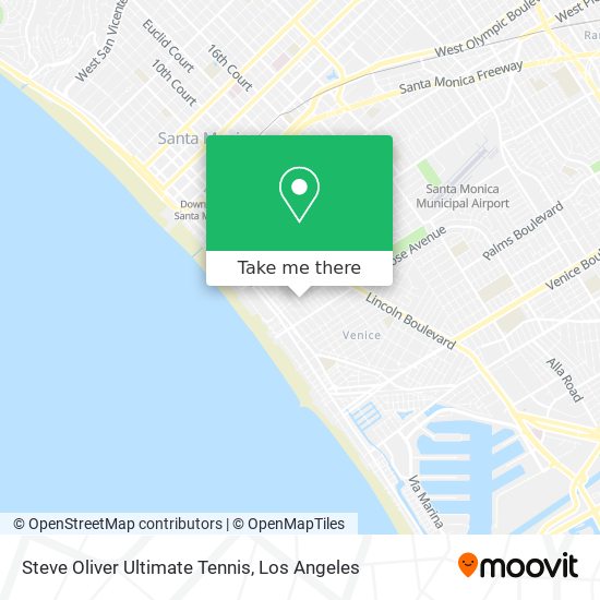 Steve Oliver Ultimate Tennis map