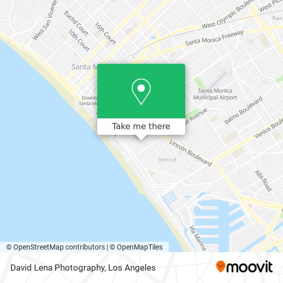 David Lena Photography map