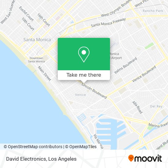 Mapa de David Electronics