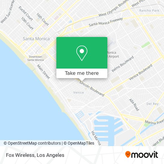 Fox Wireless map