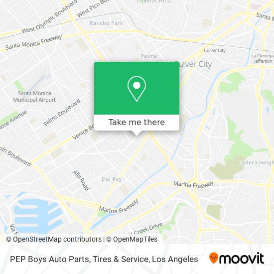 Mapa de PEP Boys Auto Parts, Tires & Service