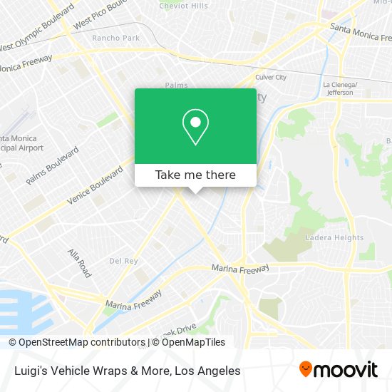 Mapa de Luigi's Vehicle Wraps & More