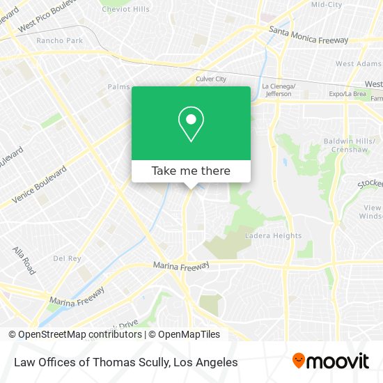 Mapa de Law Offices of Thomas Scully