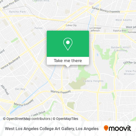 West Los Angeles College Art Gallery map